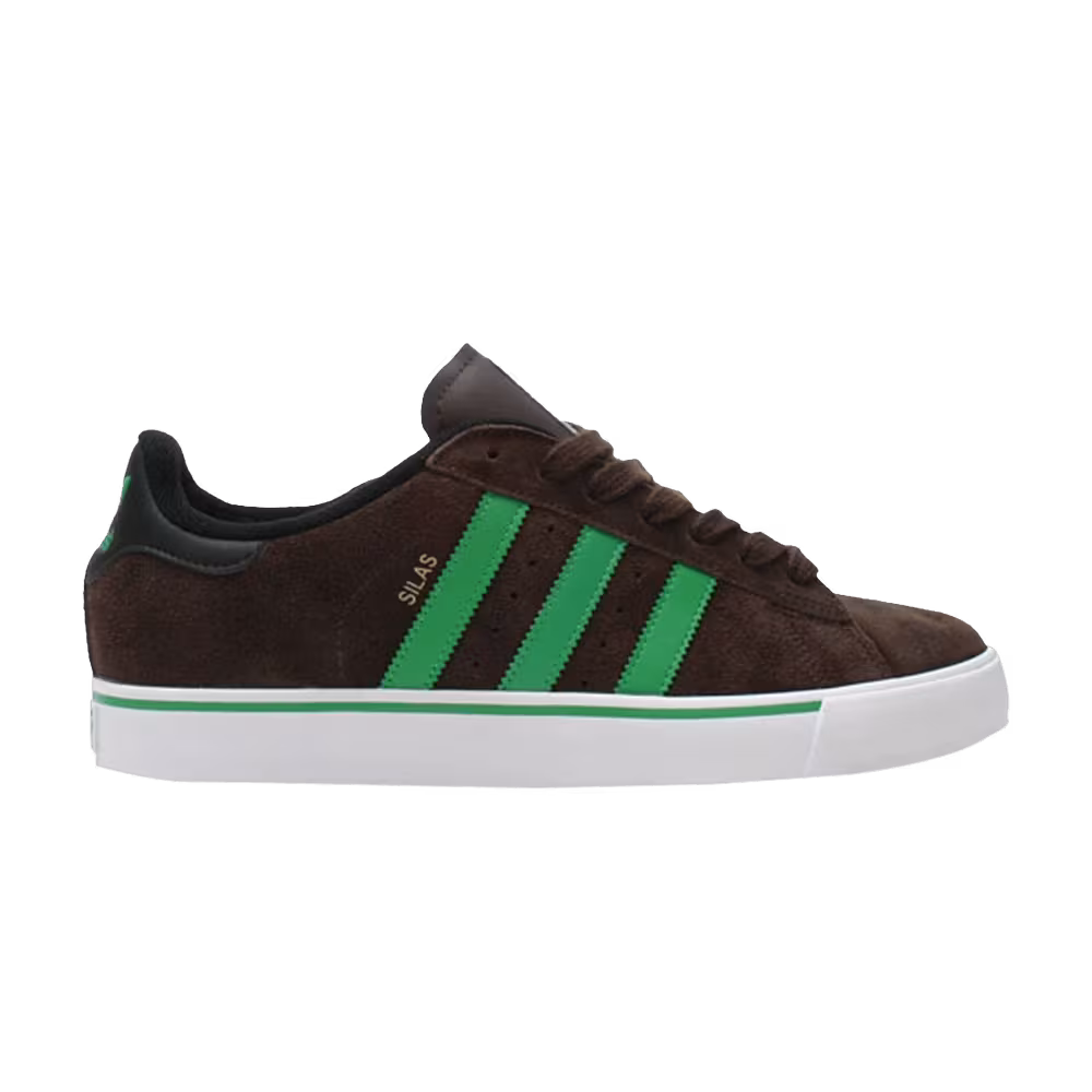 Silas Baxter-Neal x adidas Campus Vulc Espresso Signal Green