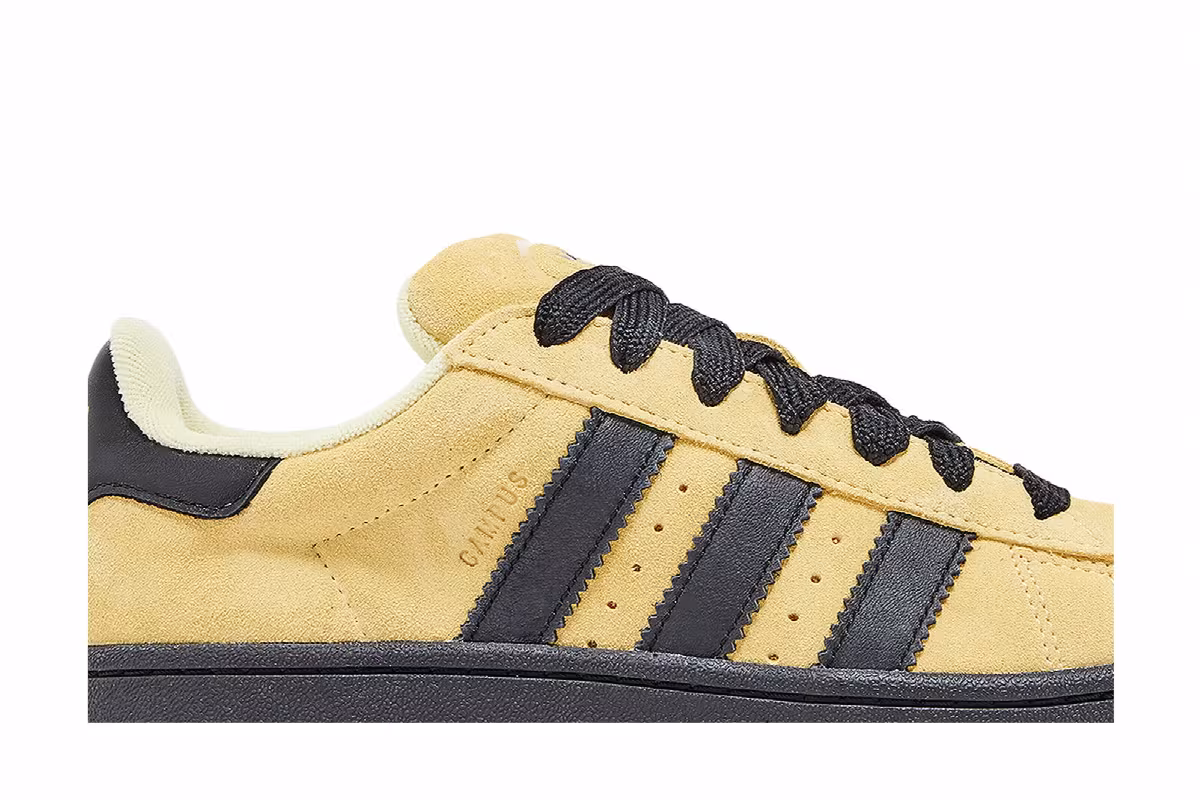 adidas Campus 00s Almost Yellow Black, view 3