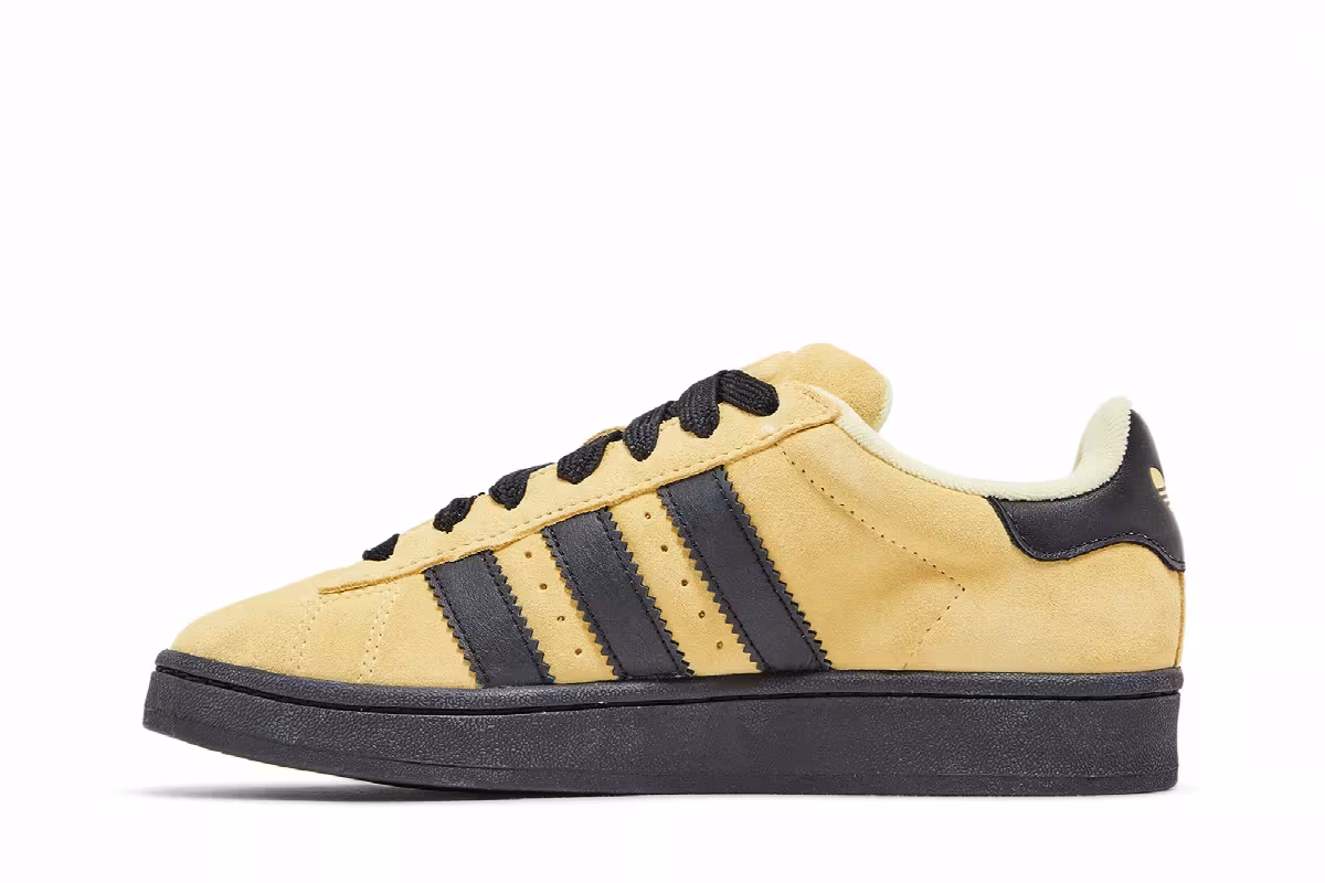 adidas Campus 00s Almost Yellow Black, view 4