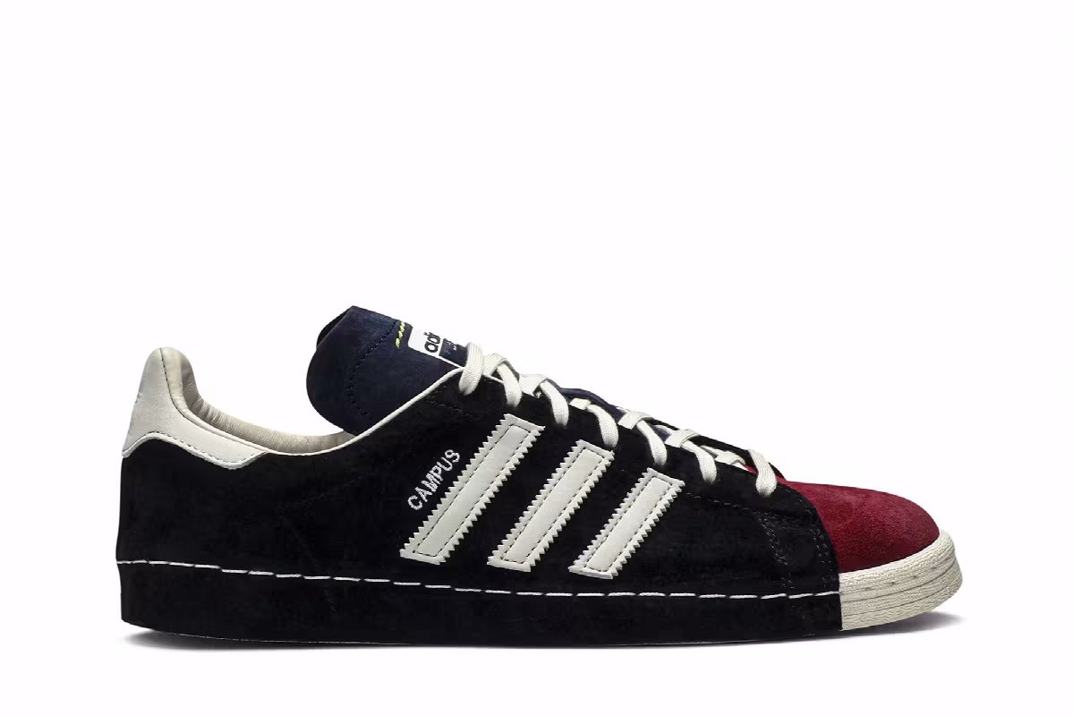 Shun Hirose x adidas Campus 80s Recouture, view 2