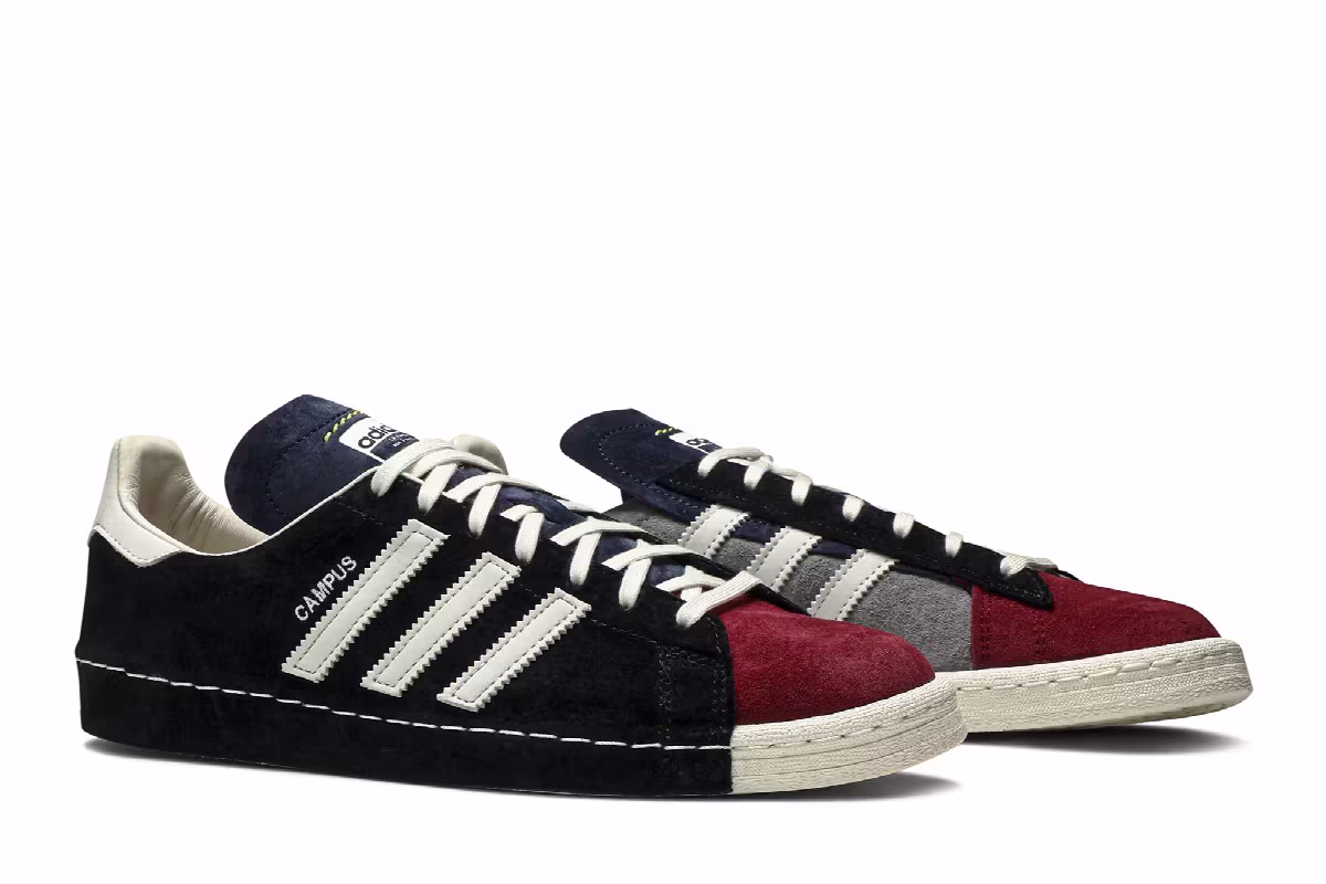 Shun Hirose x adidas Campus 80s Recouture, view 9