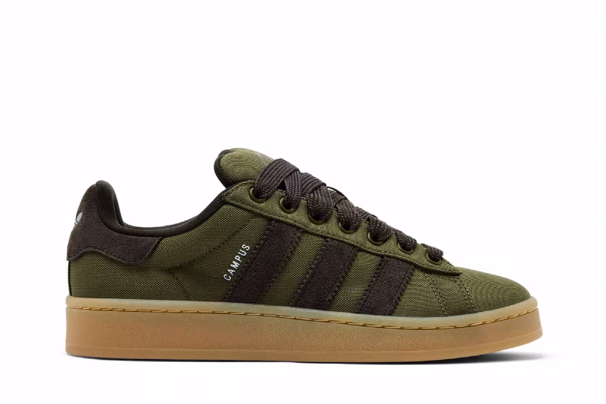 adidas Campus 00s Focus Olive Gum, view 2