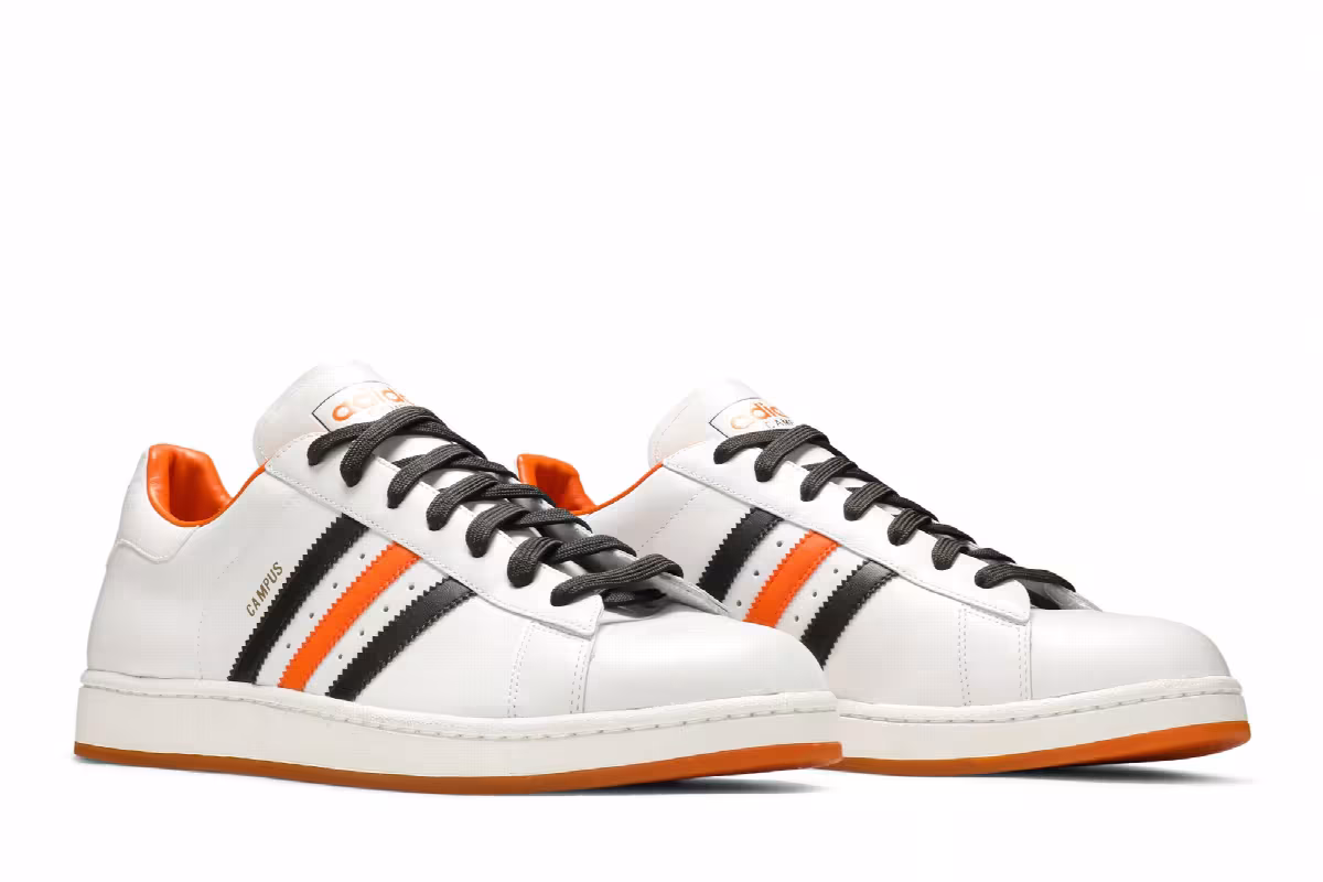 Adidas Campus 2 White Orange, view 9