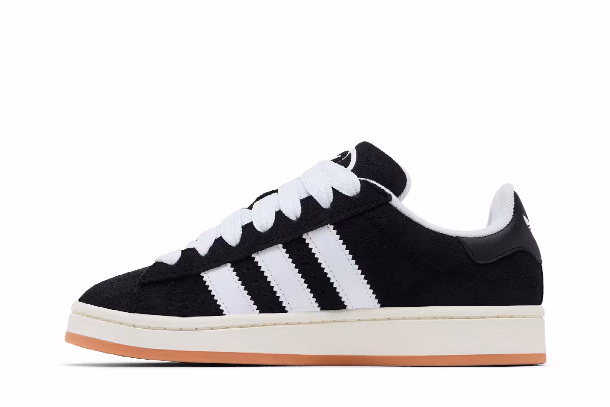 adidas Women's Campus 00s Core Black Off White, view 4