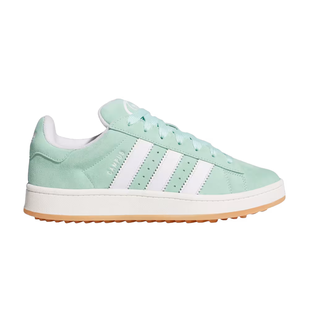 adidas Women's Campus 00s Spikeless Golf Clear Mint Cloud White