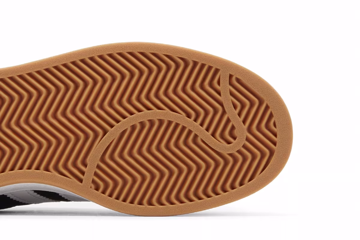 adidas Campus 00s J Black White Gum, view 6