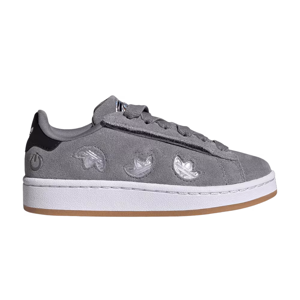 adidas Campus 00s Big Kid Grey LED Lights