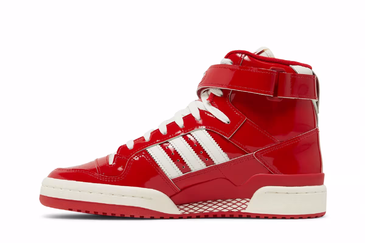 adidas Forum 84 High Red Patent, view 4