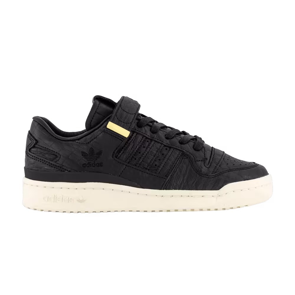 Adidas Forum 84 Low Croc Skin - Black