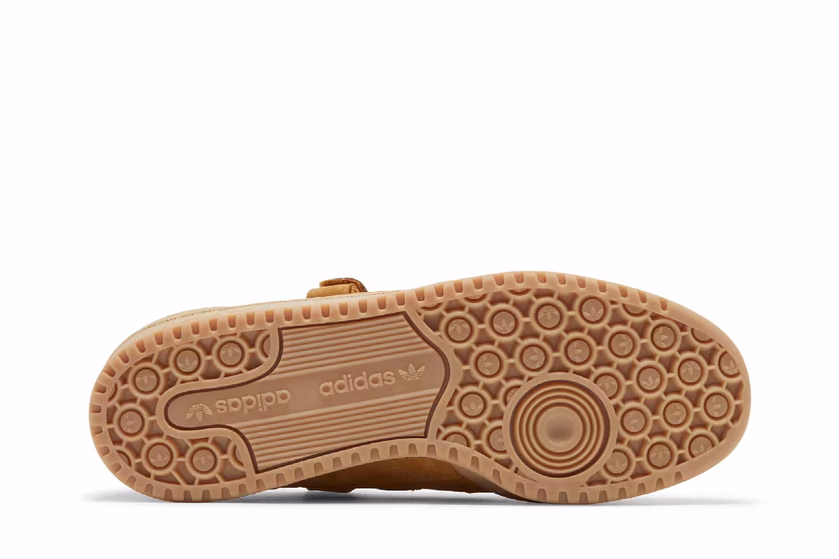 atmos x adidas Forum Low Wheat, view 5