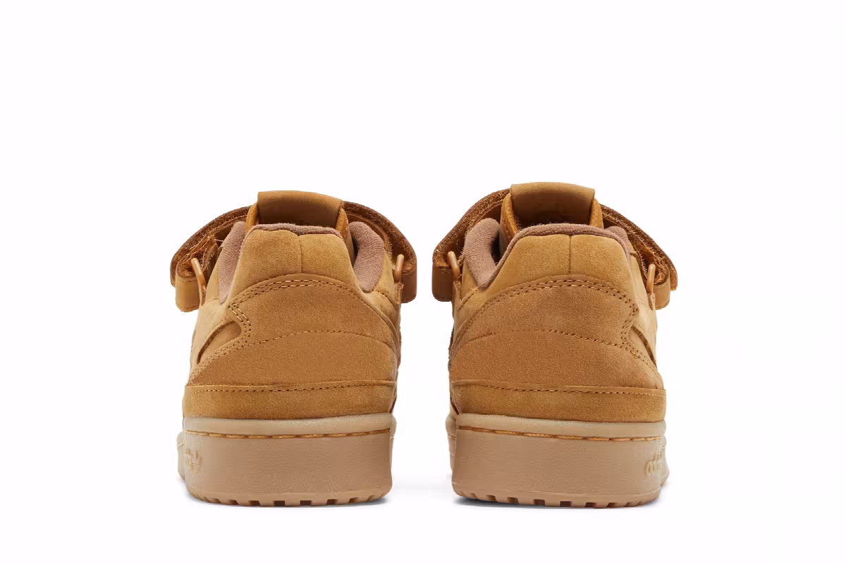 atmos x adidas Forum Low Wheat, view 7