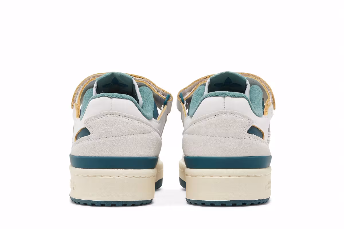 adidas Forum 84 Low White Wild Teal, view 7