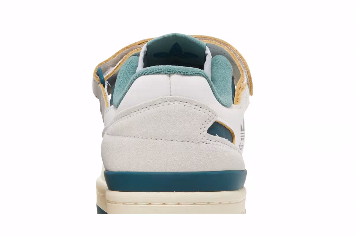 adidas Forum 84 Low White Wild Teal, view 8