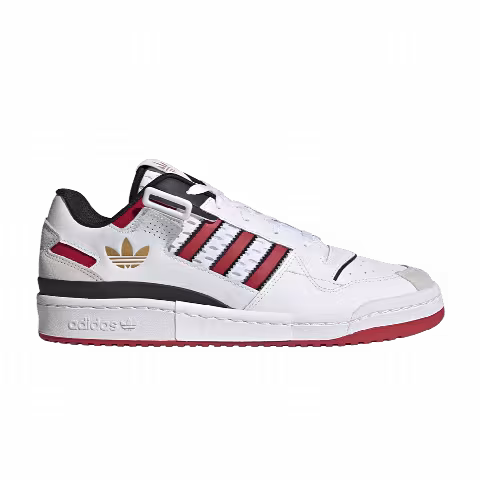 Adidas Forum Exhibit Low 'White Scarlet'