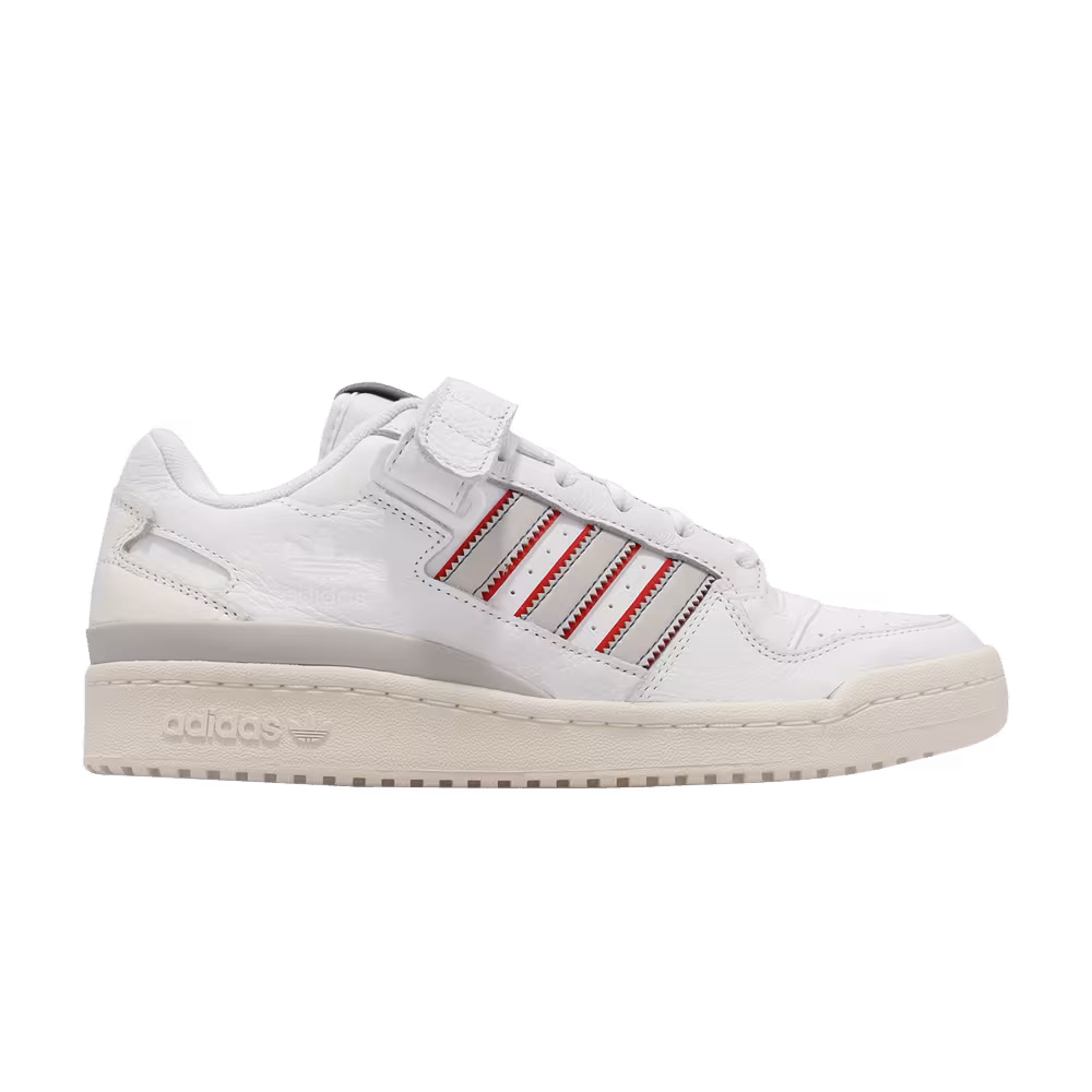 Adidas Forum Low White Grey Red