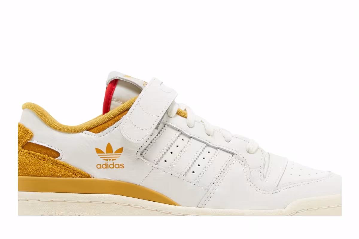 Adidas Forum 84 Low Cream White Victory Gold, view 3