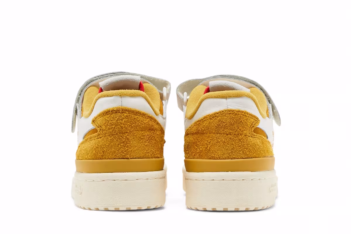 Adidas Forum 84 Low Cream White Victory Gold, view 7