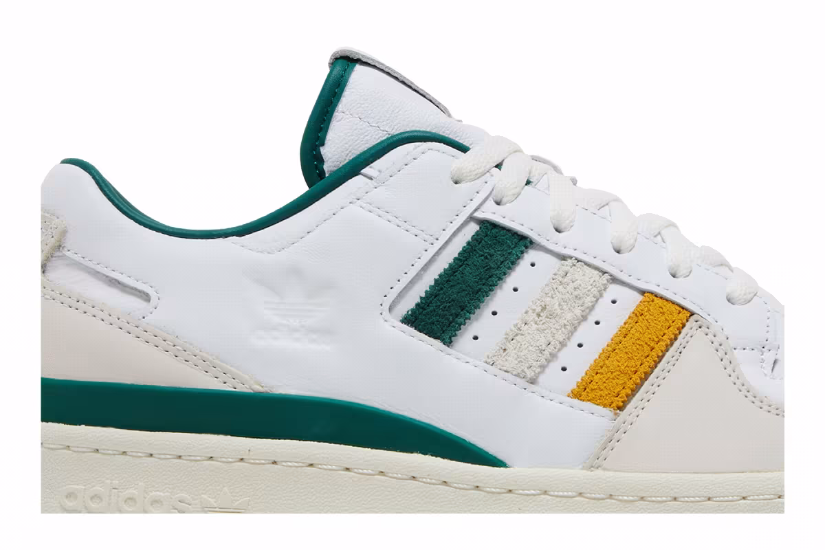 END. x adidas Forum Low Varsity - Green, view 3