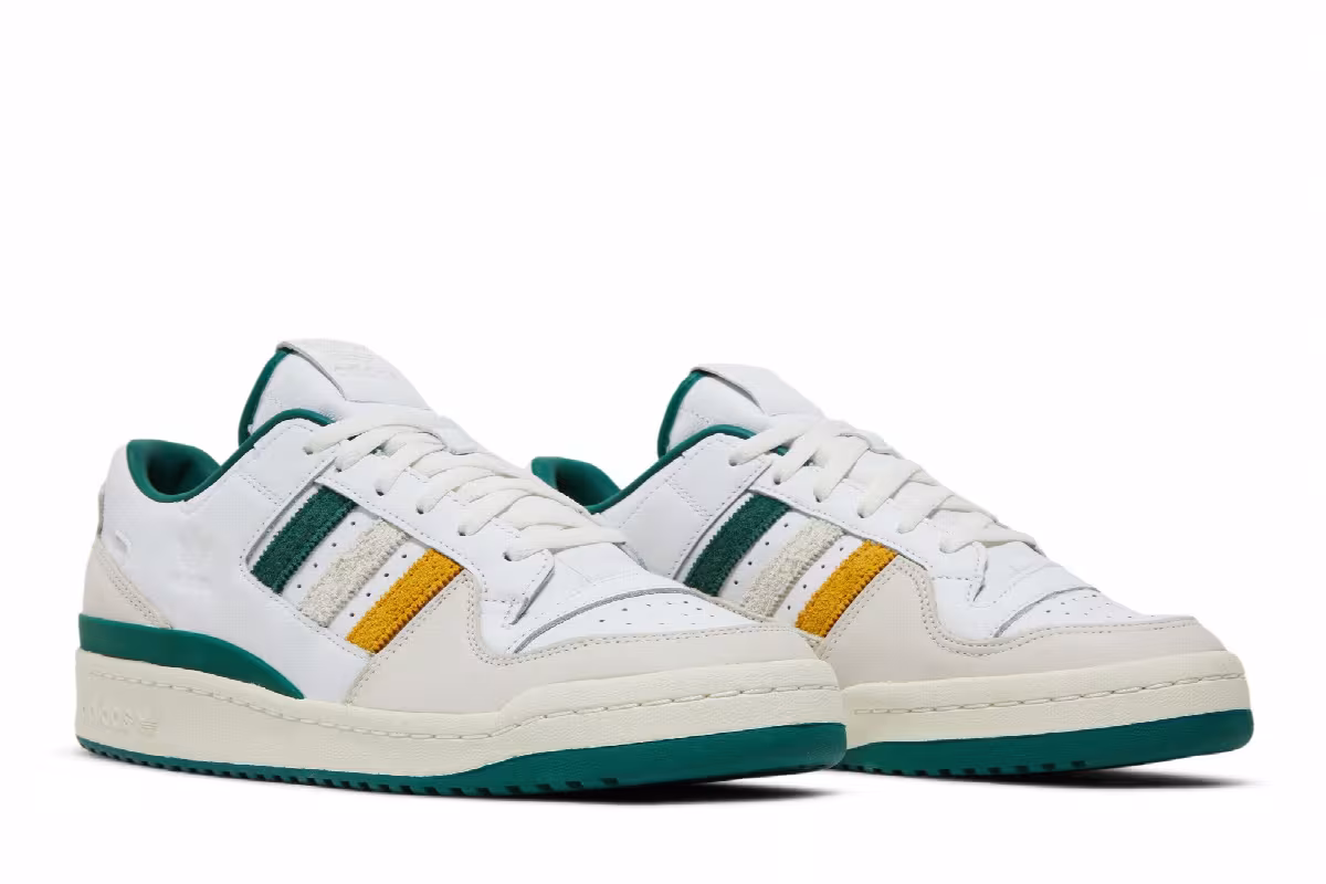 END. x adidas Forum Low Varsity - Green, view 9