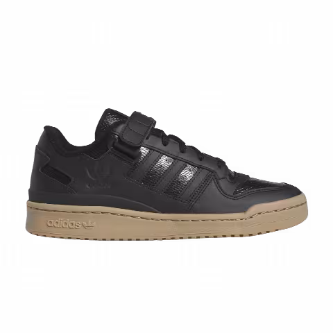 Adidas Forum Low 'Black Gum Snakeskin'