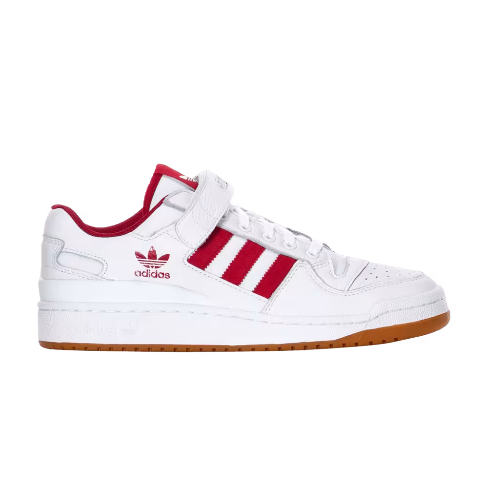 Adidas Forum Low White Power Red