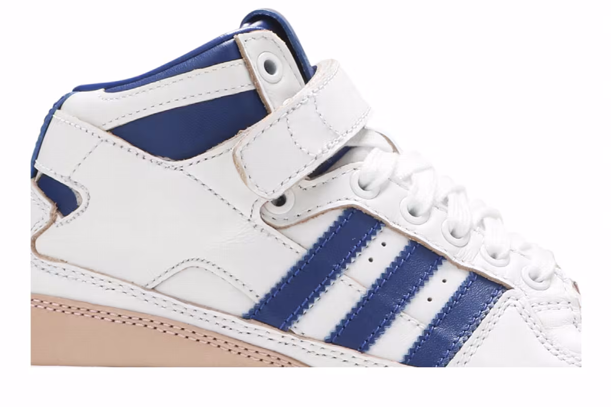 adidas Forum Mid White Royal, view 3