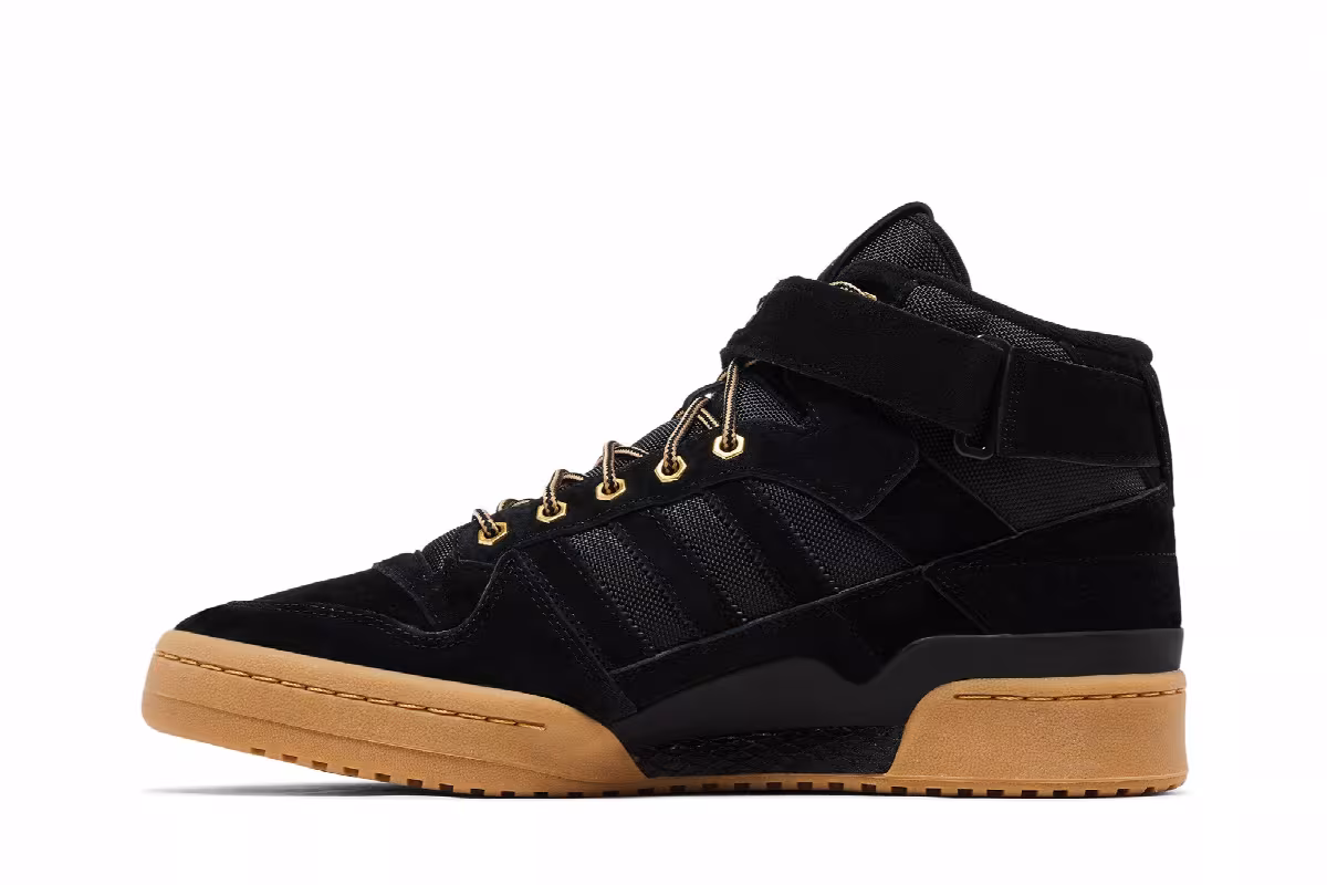 adidas Forum Mid Adventure Pack - Black Gum, view 4