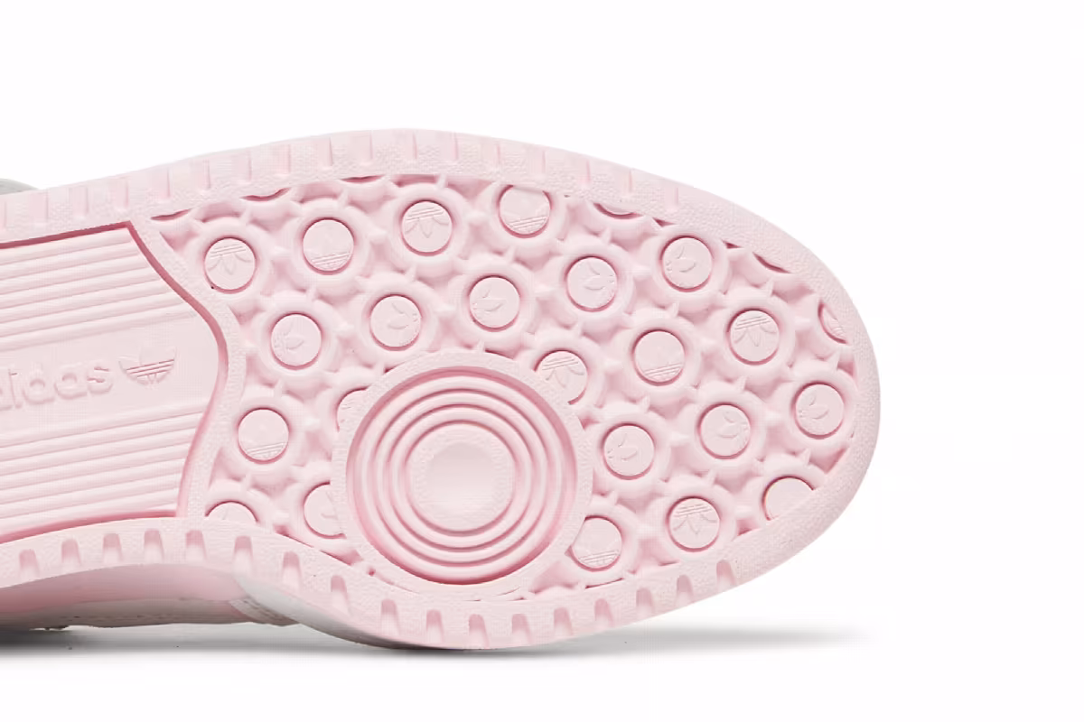 Adidas Women's Forum Plus White Clear Pink, view 6