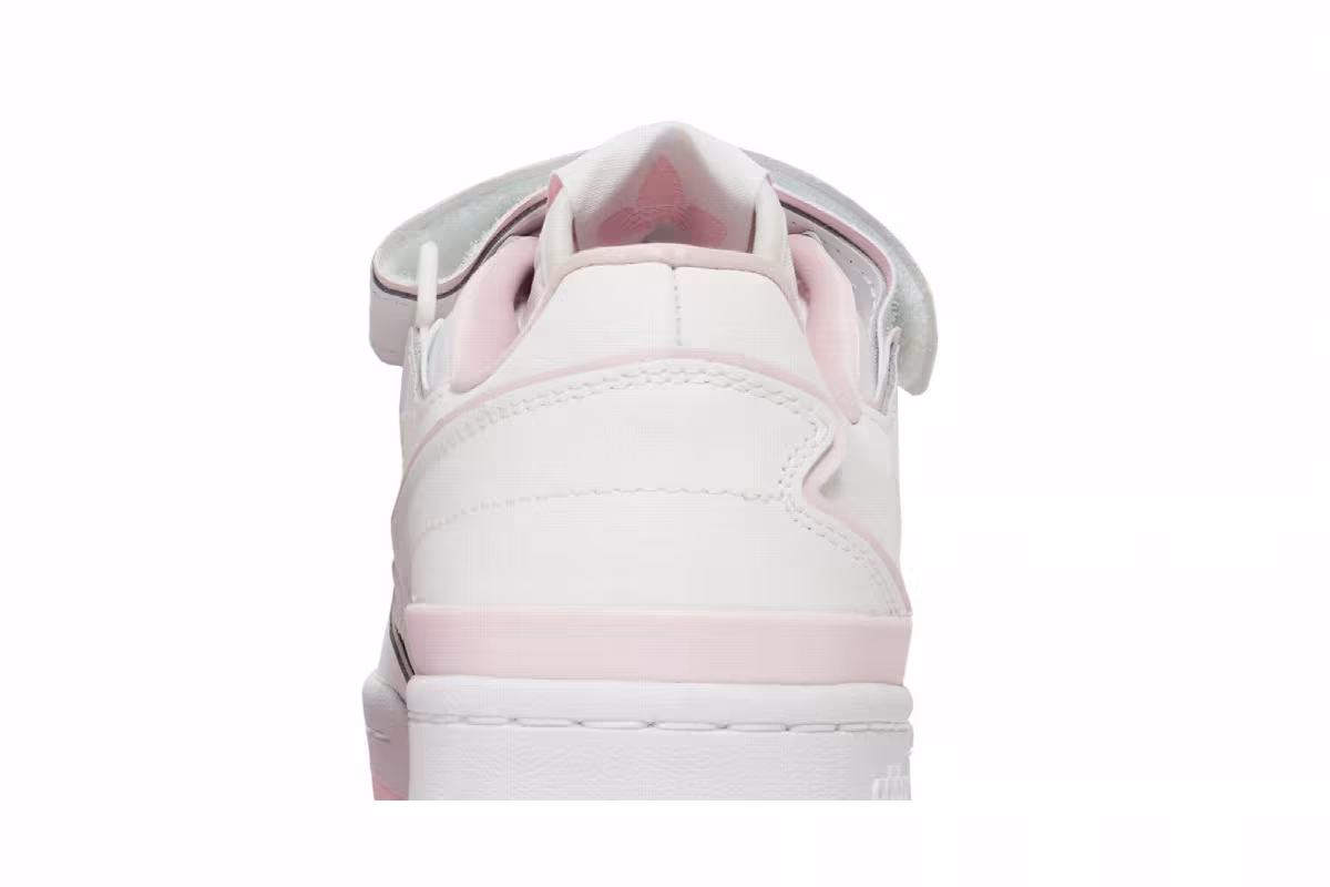 Adidas Women's Forum Plus White Clear Pink, view 8