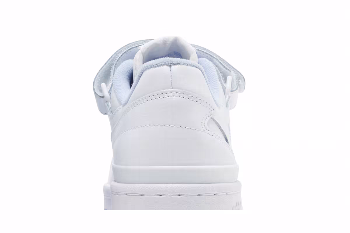 adidas Women's Forum Low White Blue Dawn, view 8