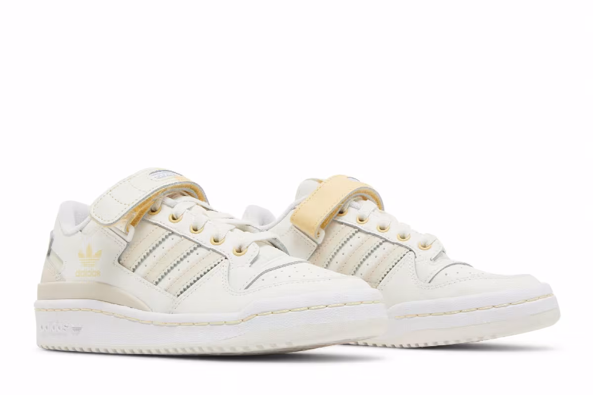 Adidas Women's Forum Low Premium White Halo Ivory, view 9