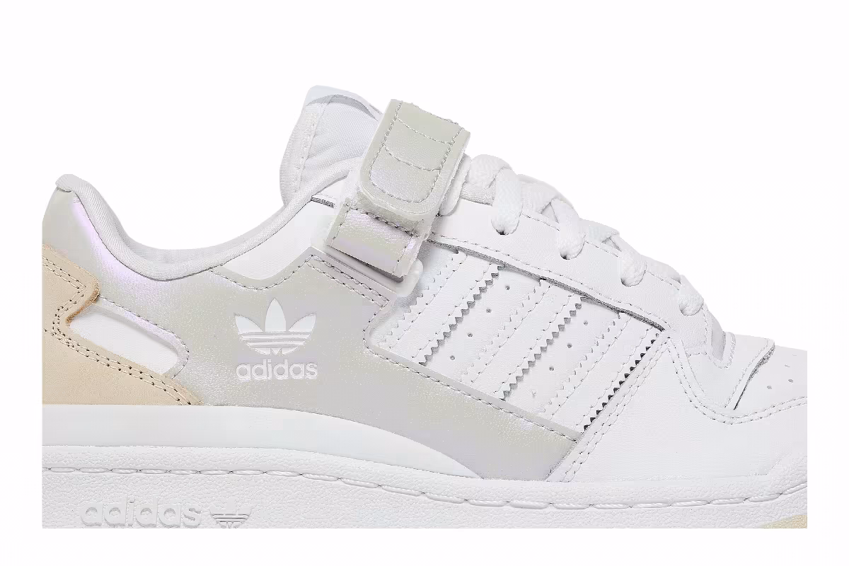 adidas Women's Forum Low White, view 3