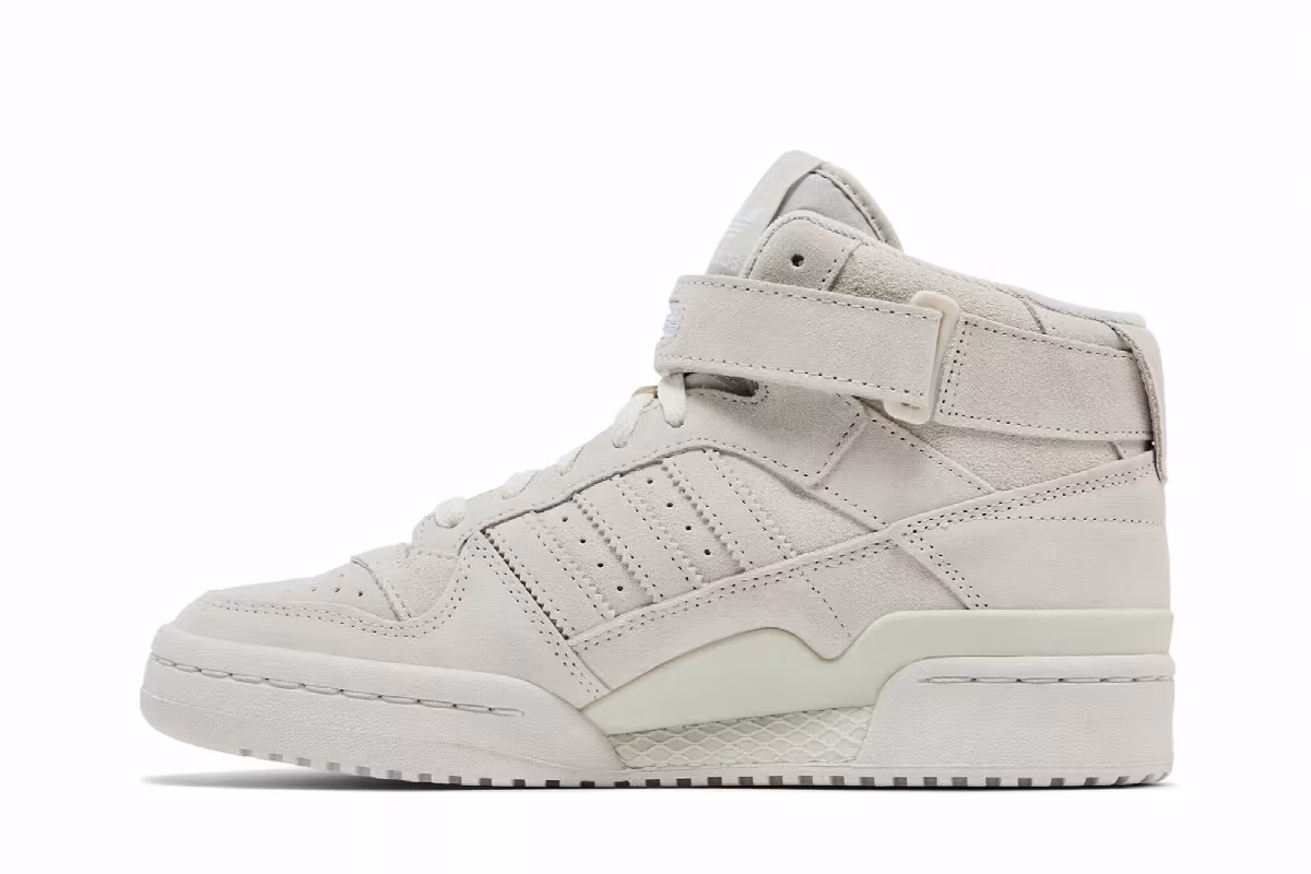 adidas Women's Forum Mid Orbit Grey, view 4