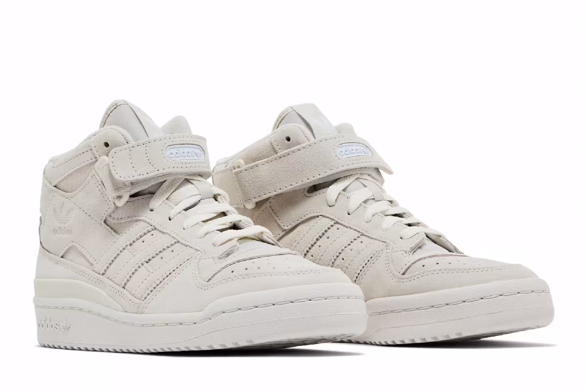 adidas Women's Forum Mid Orbit Grey, view 9