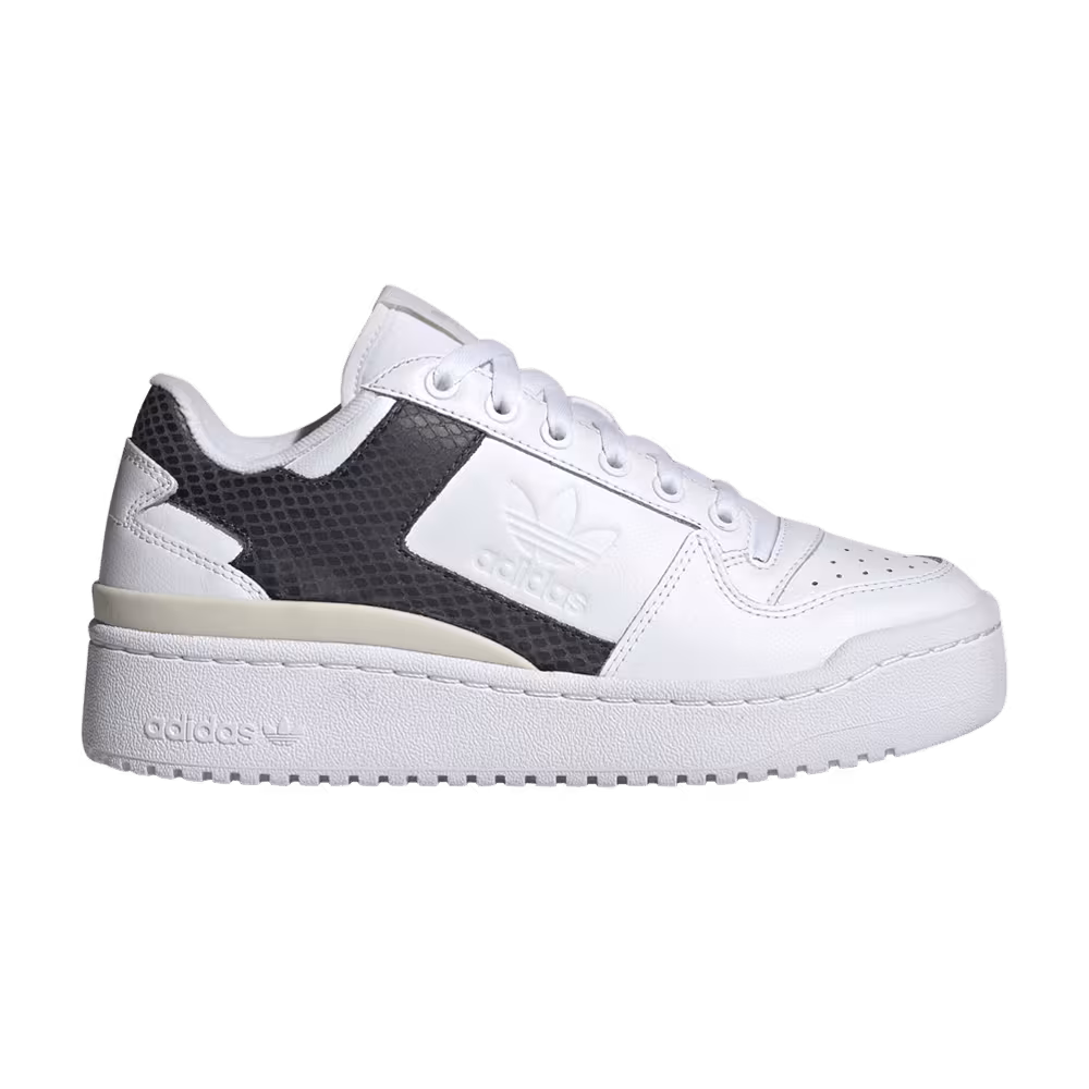 Adidas Women's Forum Bold White Aluminium Snakeskin