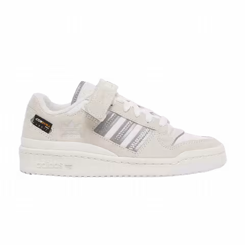 Adidas Forum Low J 'Off White Silver Metallic'