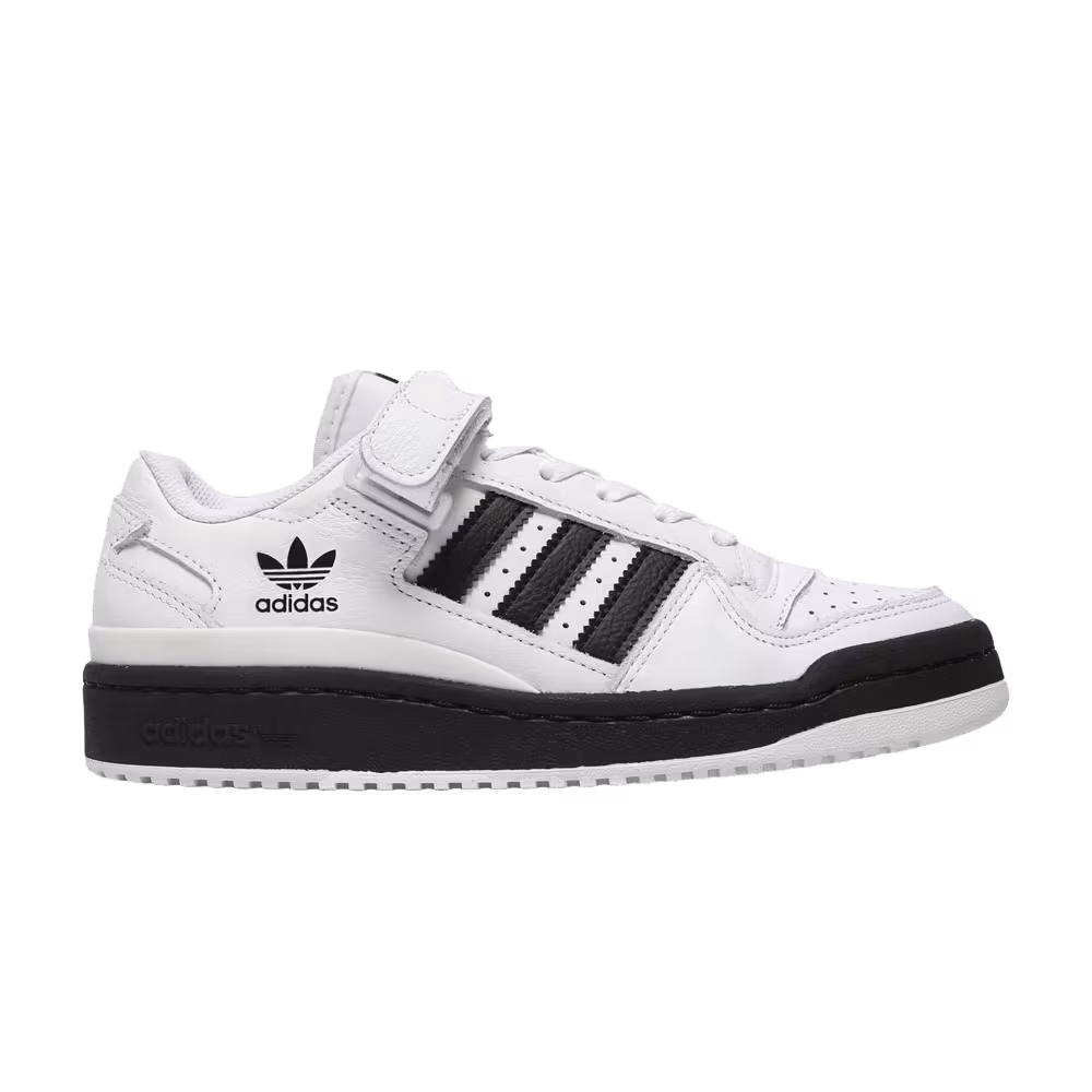 Adidas Forum Low J White Black Midsole