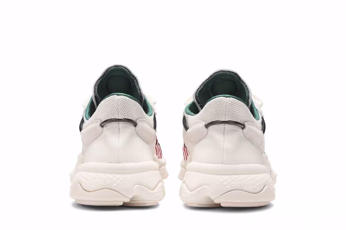 Pusha T x adidas Ozweego Crystal White, view 7