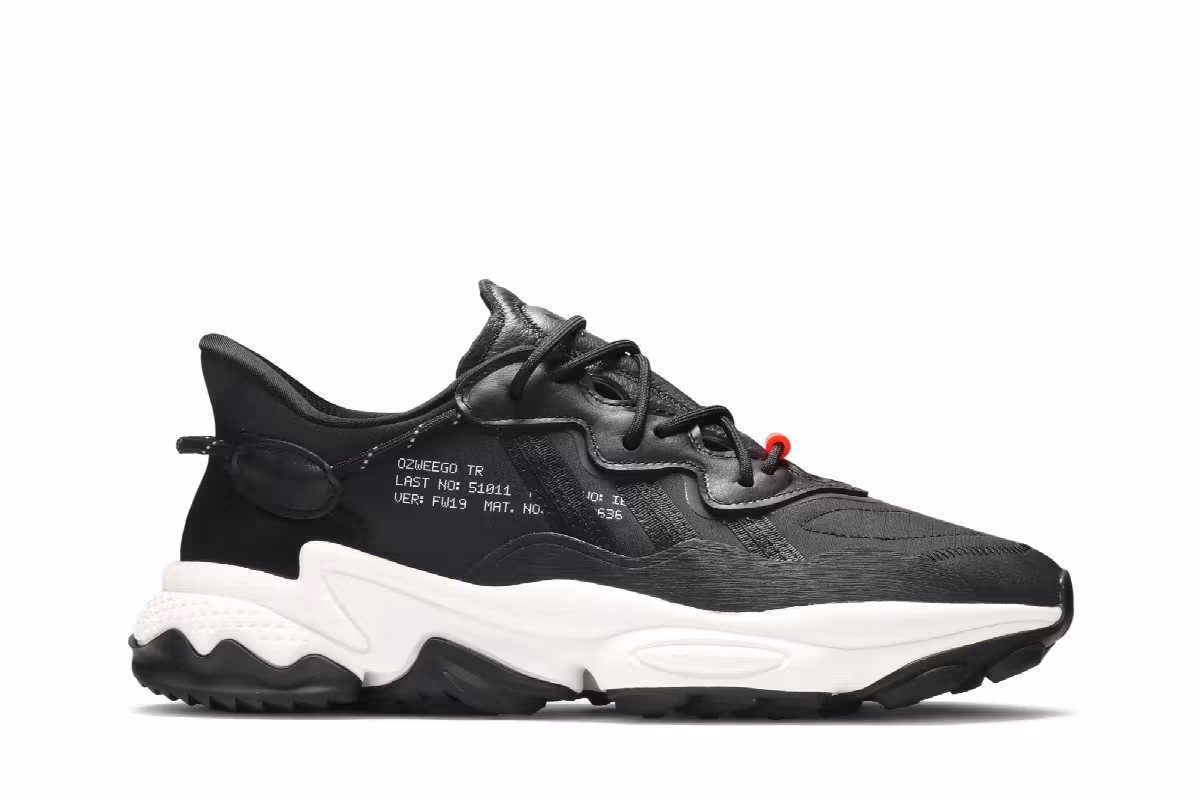 adidas Ozweego TR Black White, view 2