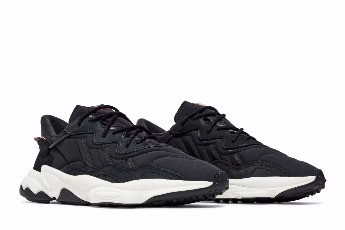 adidas Ozweego Black Signal Pink, view 9