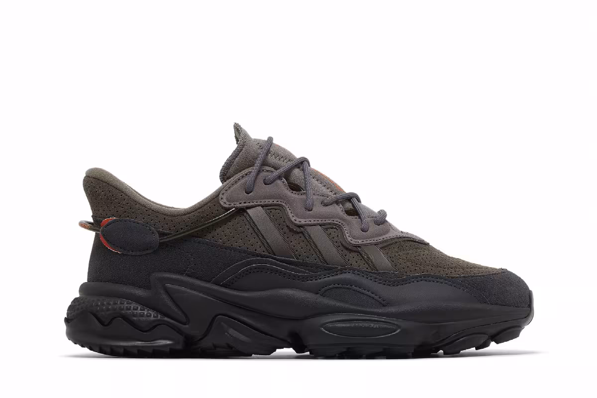 adidas Ozweego TR Charcoal Shadow Olive, view 2