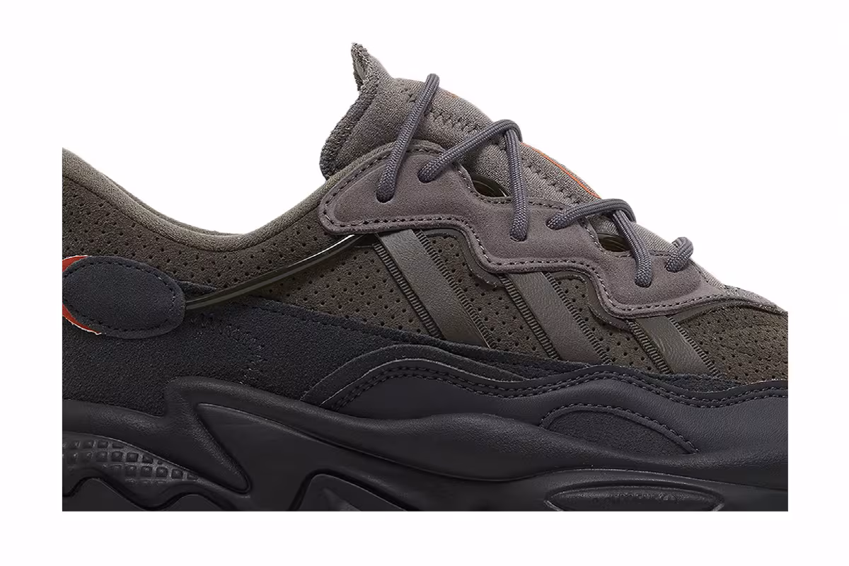 adidas Ozweego TR Charcoal Shadow Olive, view 3