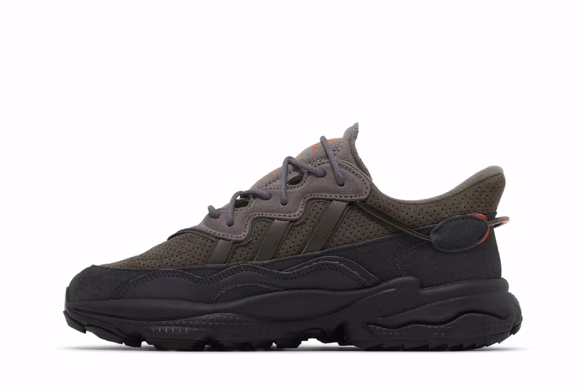 adidas Ozweego TR Charcoal Shadow Olive, view 4