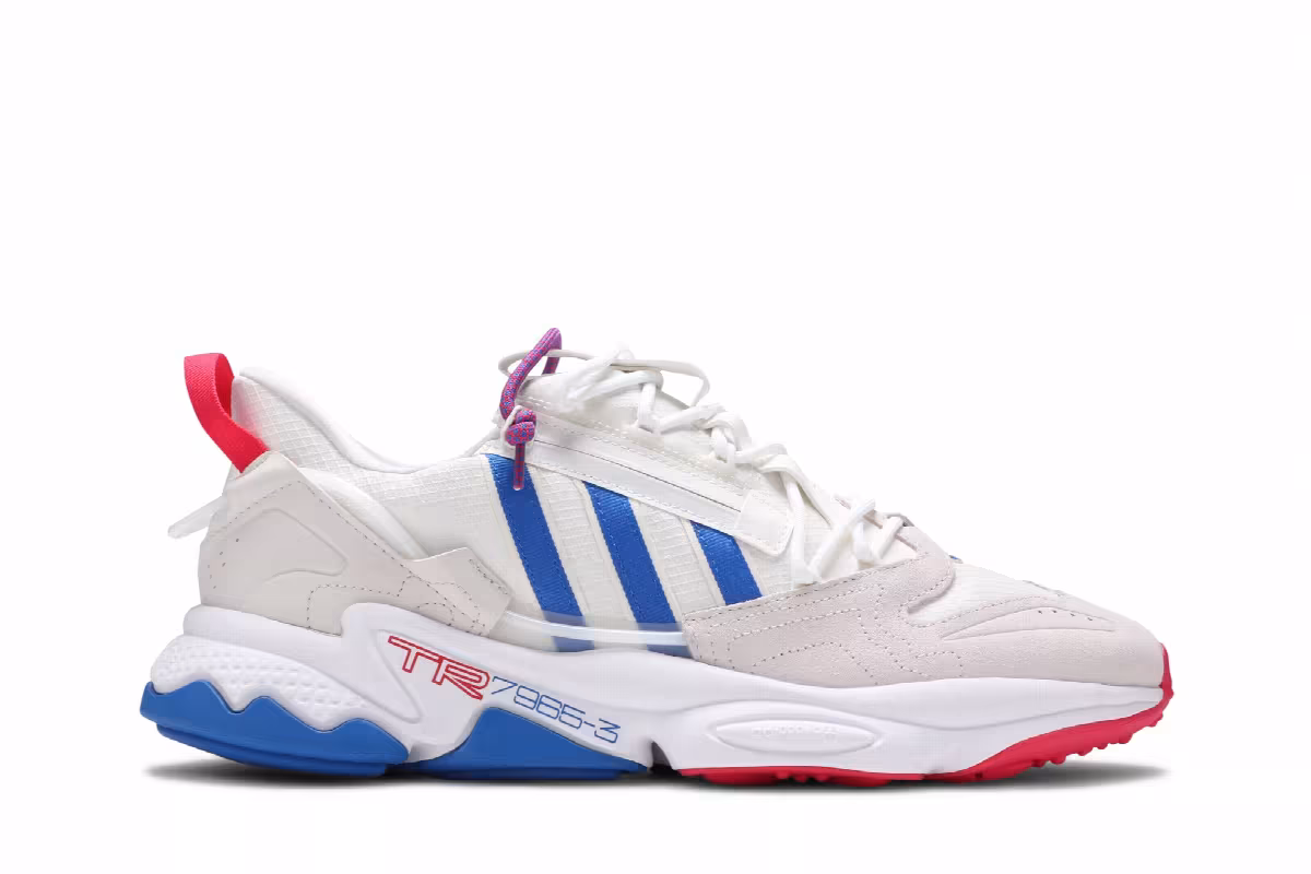 Adidas Ozweego Zip Off White Glow Blue, view 2