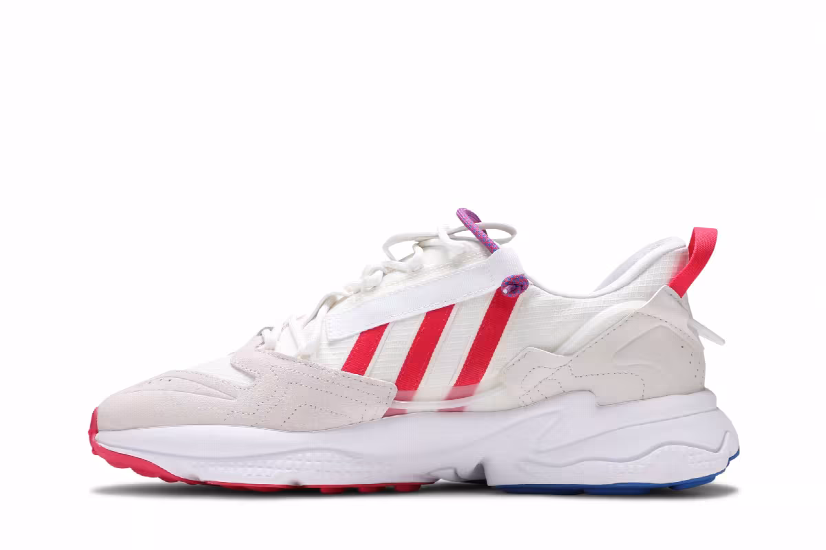 Adidas Ozweego Zip Off White Glow Blue, view 4
