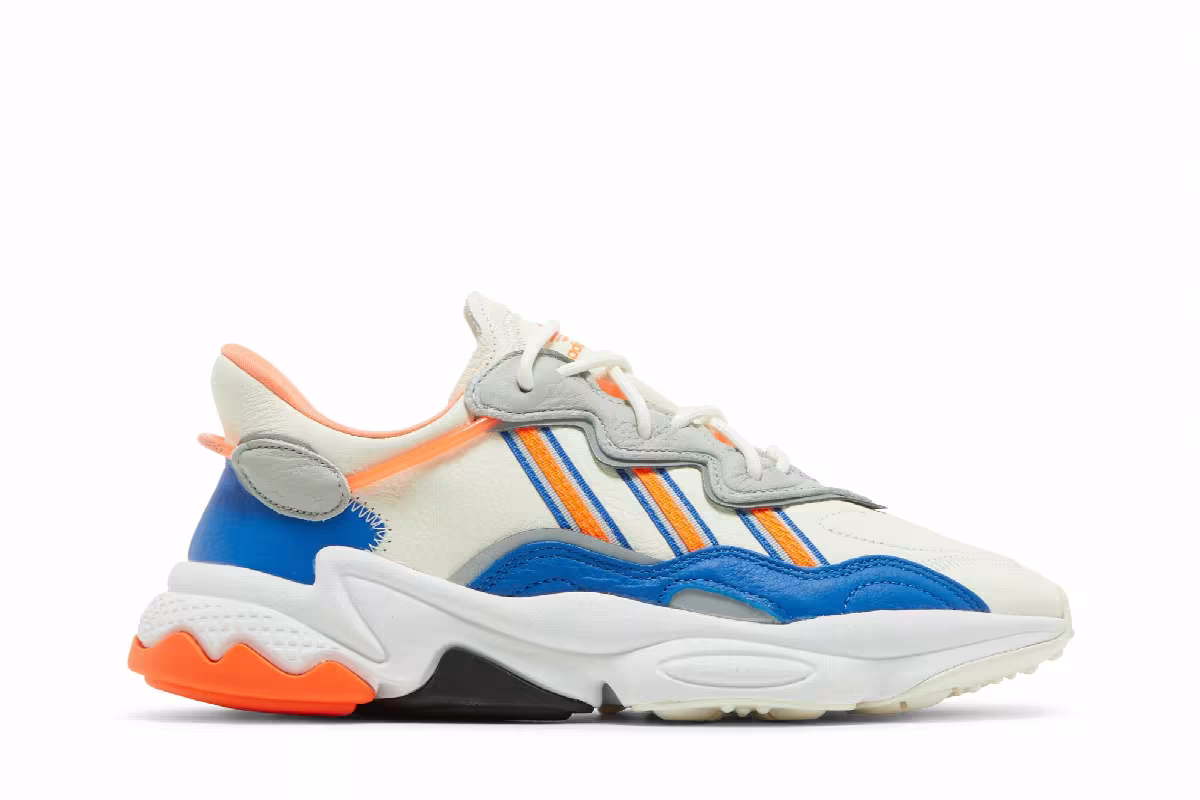 Adidas Ozweego Off White Blue Grey, view 2