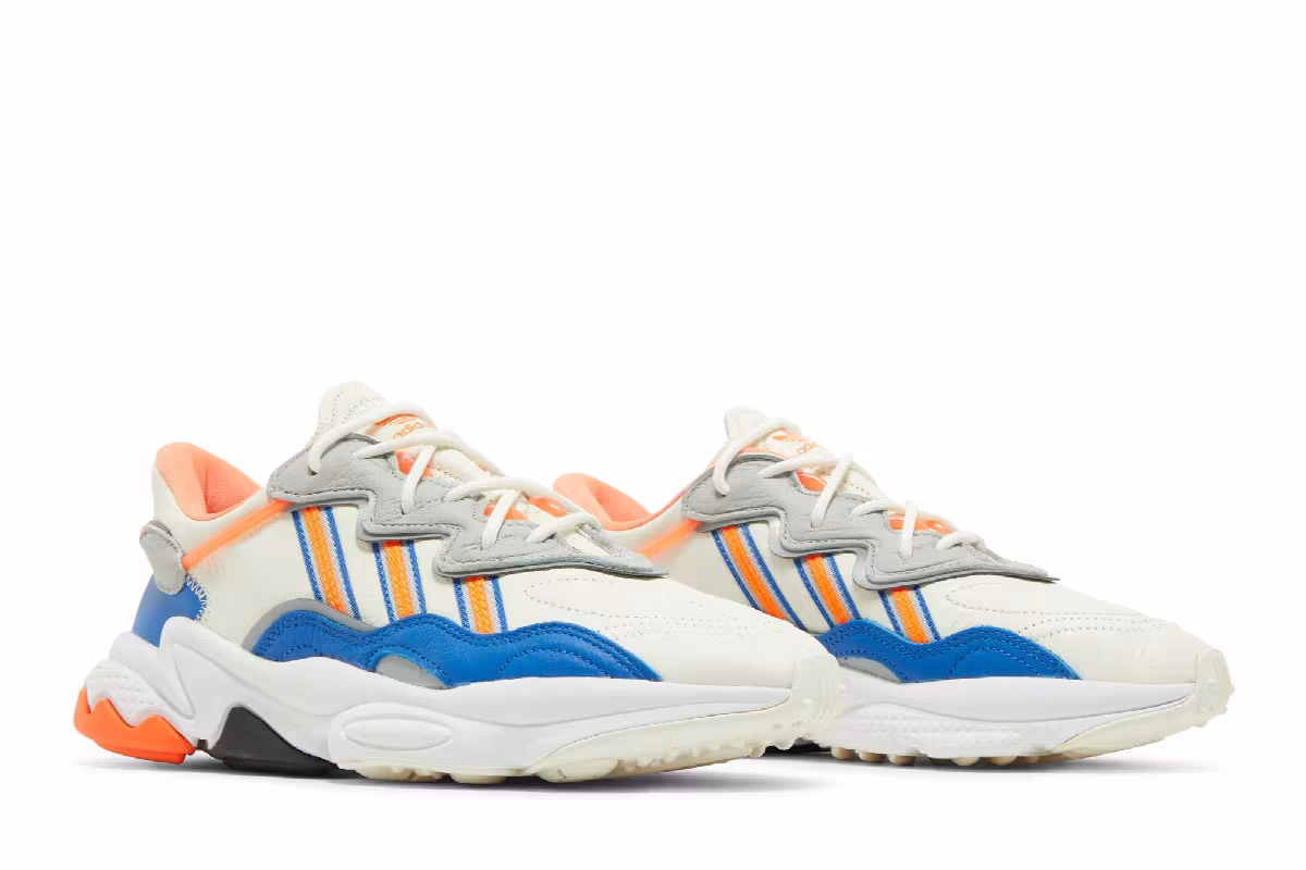 Adidas Ozweego Off White Blue Grey, view 9