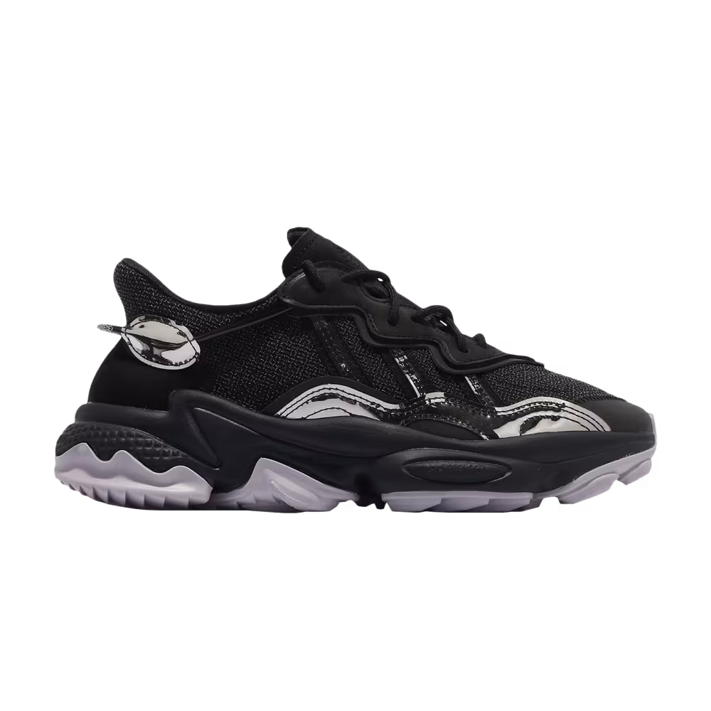 Adidas Women's Ozweego TR Black Silver Metallic