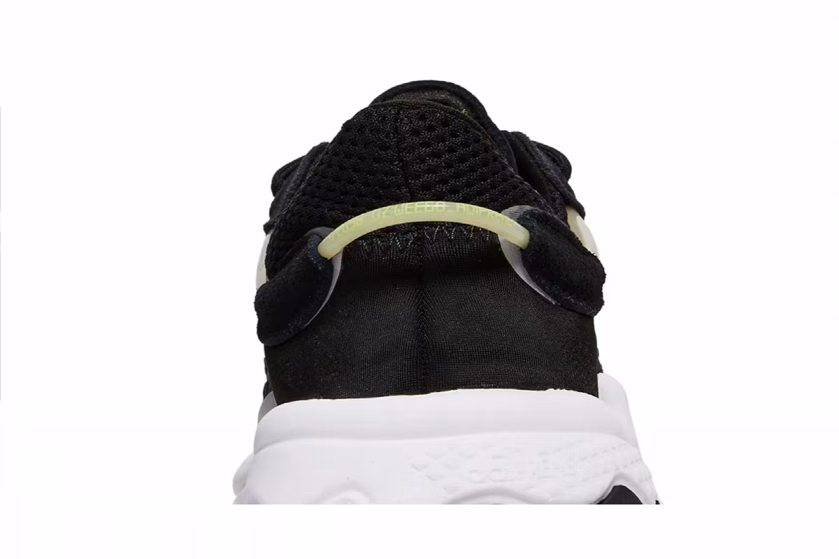 Adidas Women's Ozweego Black Solar Green, view 8