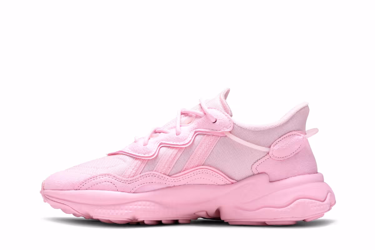 adidas Women's Ozweego Clear Pink, view 4